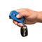 Blue Jolt 4 in 1 stun gun fits easily on keychains for your self-defense.