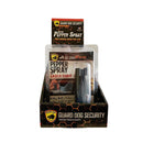 Easy and accurate aim pepper spray. With display box.