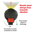 15) Streetwise Halo Key-Chain Pepper Spray with Counter Display Option SDP Inc 
