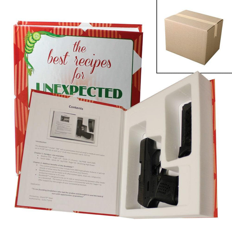 Low cost on line bulk wholesale pricing for this diversion safe book for safely hiding hand guns inside the secret compartment.