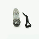 Bulk wholesale discount pricing for the Jolt silver Rhine stun gun with sparkling jewels.