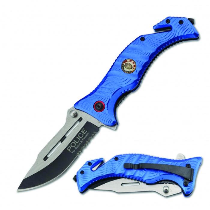 12 Units First Responders Rescue Knives with Mix Medallion Options SDP Inc 