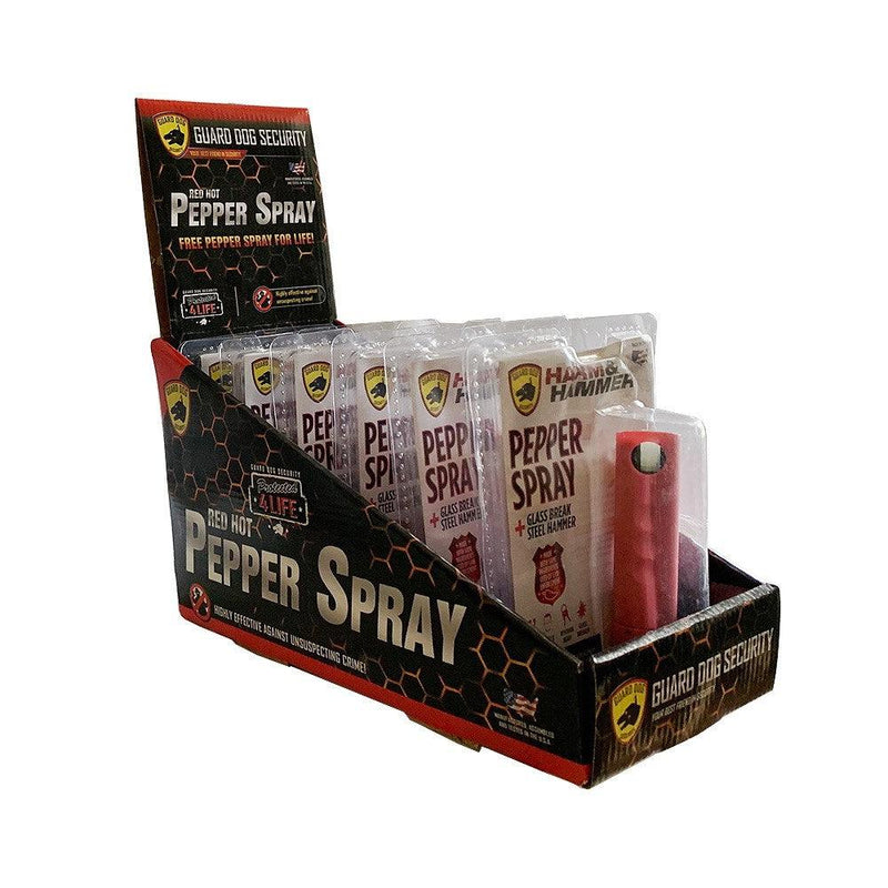 12 Units Harm & Hammer Hard Case Pepper Sprays SDP Inc  {{ product_option.name }}