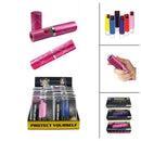 Bulk discount pricing for perfume protector stun guns bundled with key-chain pepper sprays for women personal protection and self defense.