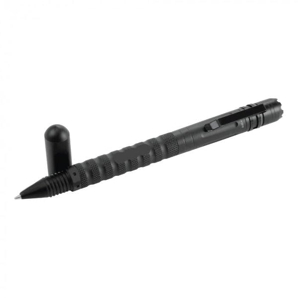 9 Units Police Force Tactical Pen w/ Light & DNA Collector