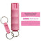 Bulk wholesale discount pricing for the Sabre pink headcase pepper sprays with drug testing strips.