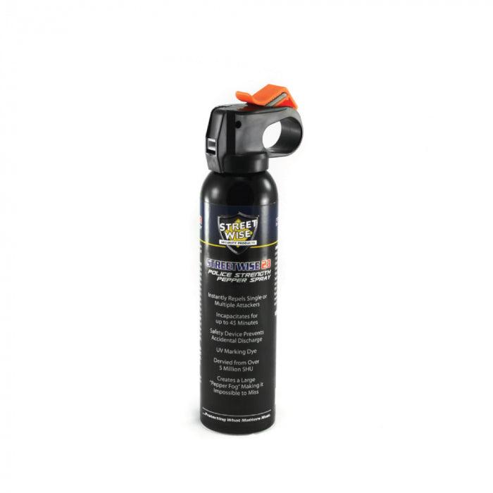 Bulk wholesale discount pricing for the Streetwise police strength fire master pepper spray.