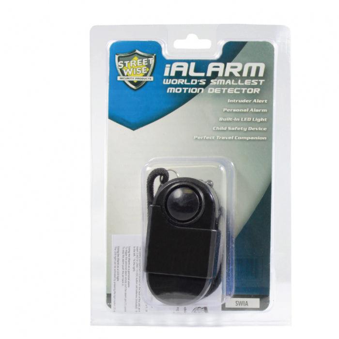 Bulk wholesale personal protection alarm in black. With packaging.