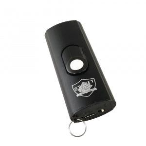 Black usb stun gun. Easy to use for your protection.