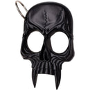 Vampire skull self defense key chain. Black color displayed.