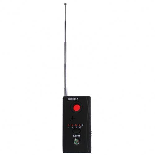 Low on line cost full range but detector with built in compass for easy use to locate any audio or video unwanted bugs.