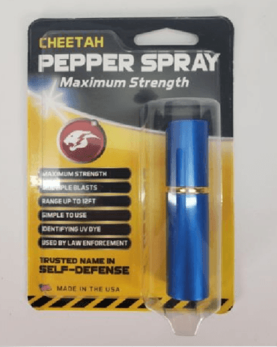 Cheetah Pepper Spray Self Defense Spray Concealed Lipstick for Women