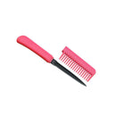 Bulk wholesale comb knives available several different colors and designs with deep discount pricing. Pink color shown.