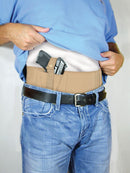 Conceal Carry Waster Belly Band for Men to Carry Handgun with Permit