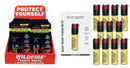 Wildfire pepper spray with belt clip and inert practice spray bundle package for self defense protection.