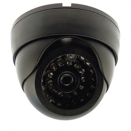 Fake Dummy IR Dome Security Camera with flashing light looks the same as a real camera but  is much more affordable with much less cost.
