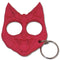 Evil Kitty Kat Self Defense Keychain Mix Colors Package of 3 Units