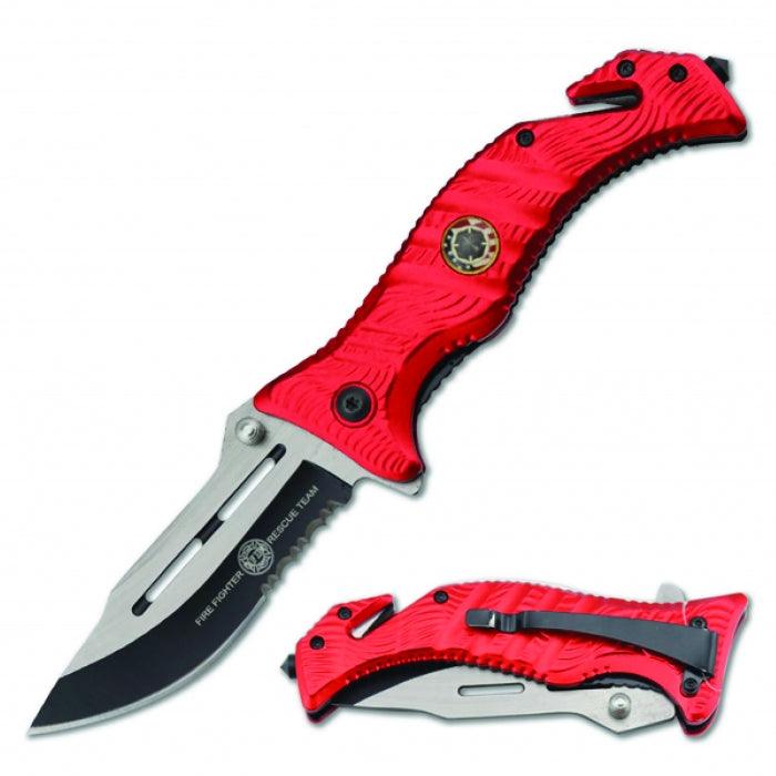 Fire Fighter Rescue Knife for everyday and survival use.