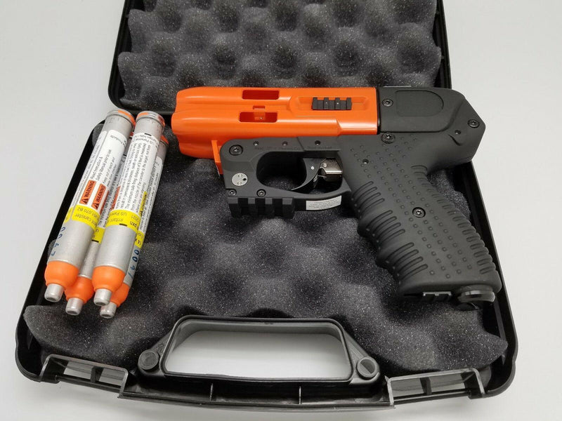 FIRESTORM JPX 4 Le Shot Defender Orange Pepper Spray Gun With Cordura Holster