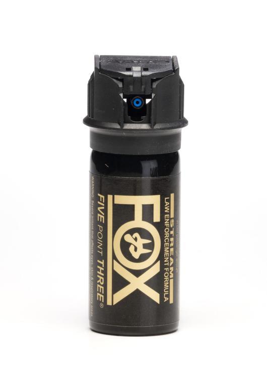 Fox labs powerful stream pepper spray for civilian and law enforcement use.