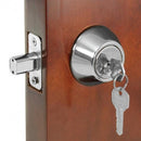 Franklin double lock with adjustable fit for any door. Prevents burglaries.