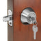 Franklin double lock with adjustable fit for any door. Prevents burglaries.