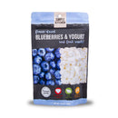 Long term food storage This item includes 6 pouches of Simple Kitchen’s freeze-dried blueberries and yogurt.