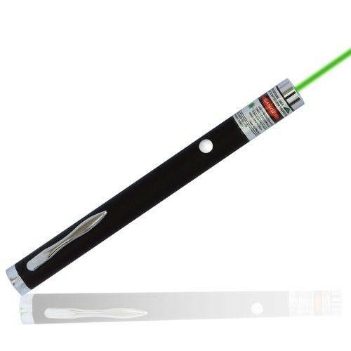 5mW Green Beam High Power Laser Light Pointer with Case