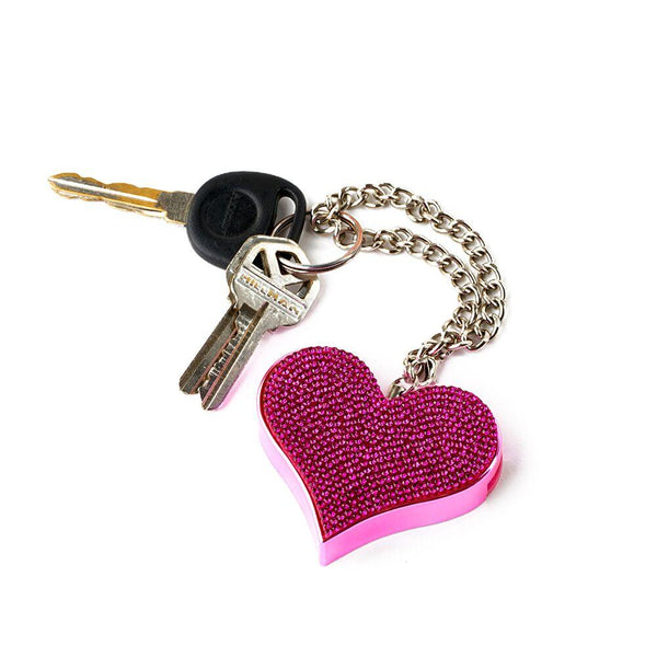 Guard Dog Heartbeat Key-Chain Alarms delivers a screeching 130dB siren, audible over 400 feet away to fend off a potential attacker by bringing noise and attention to the situation