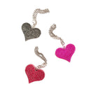 Heart beat keychain alarms available in black, pink, and red. Available for discounted and bulk wholesale prices.
