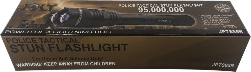 Jolt Police 95 Million Volt Tactical Stun Flashlight