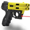 The Firestorm yellow pepper gun with laser light effective self defense protection for women and men.