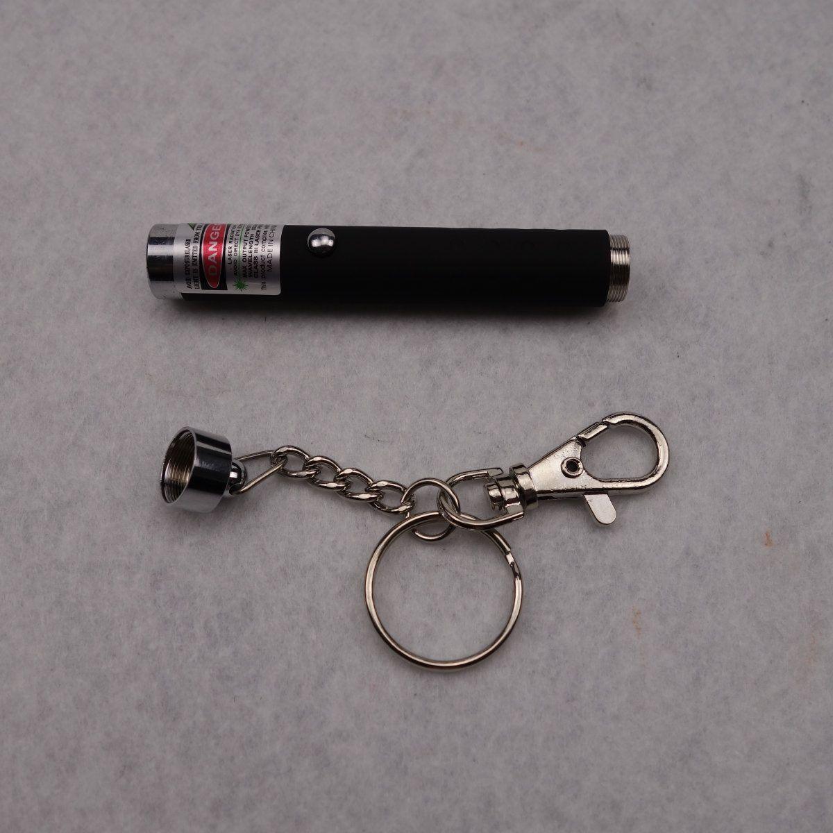 Small Laser Pointer Green Light Black-Shell-Key-chain – SDP Inc