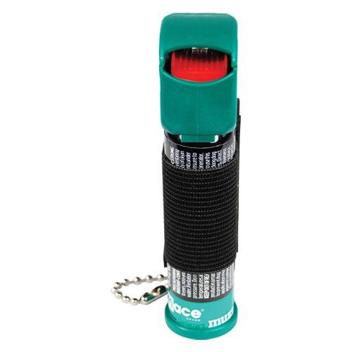 Mace muzzle safety cap to prevent accidental spraying.