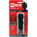 Mace pepper gard police model sprays for personal protection.