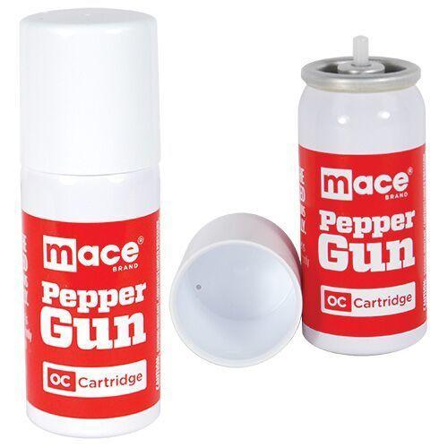 Mace OC refills for pepper guns.