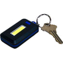 Micron keyring flashlight with cob led light. Available for bulk wholesale and discounted prices. Fits easily on keychains.