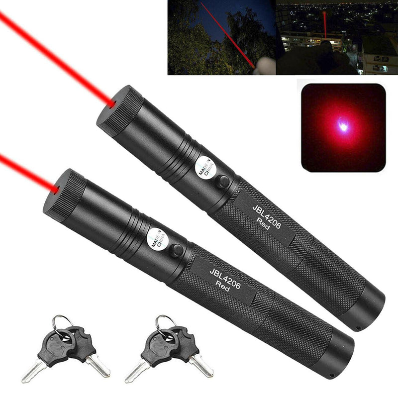 Military Red Laser Pointer Pen 100Miles1MW 650nm Beam Light High Power