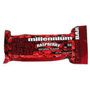 Millennium food bars. Case of 144 raspberry bars.