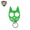 Color green Streetwise My Kitty self-defense key-chain.