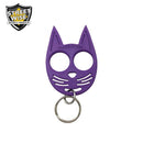 Color purple Streetwise My Kitty self-defense key-chain.