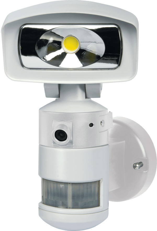 Nightwatcher robotic WIFI light with HD camera and LED Light.