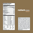 60 servings of nutrient food kits. Excellent for emergencies. Nutrition information shown.