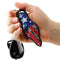 Patriot self defense key ring key-chain option for both women and men personal protection.