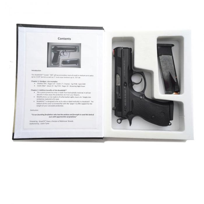 Title Pending Storm Hand Gun Book Safe with Hidden Compartment