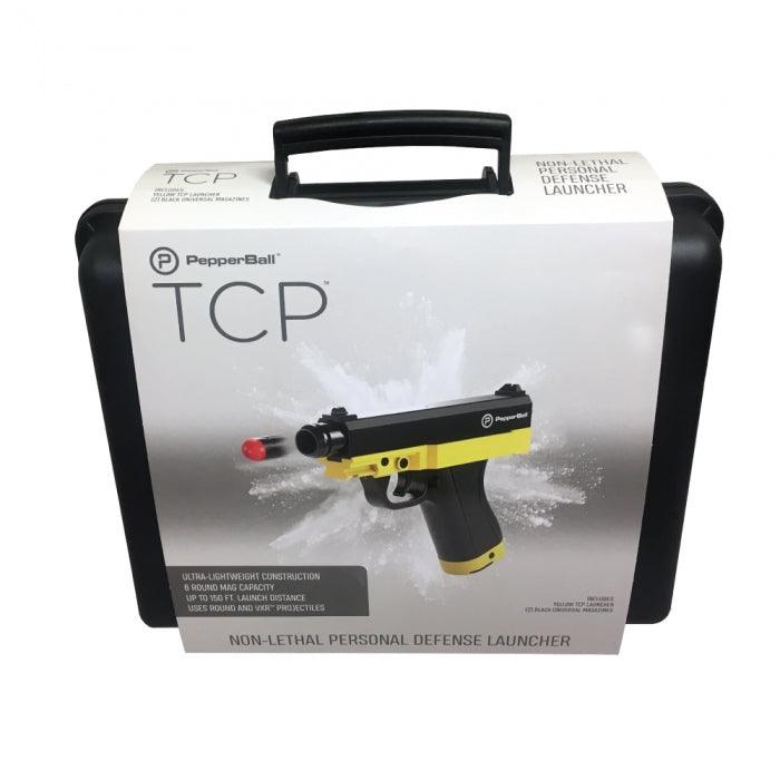 Packaging case for TCP pepper guns.