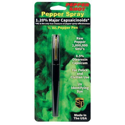 Pepper shop disguised pepper spray pen.