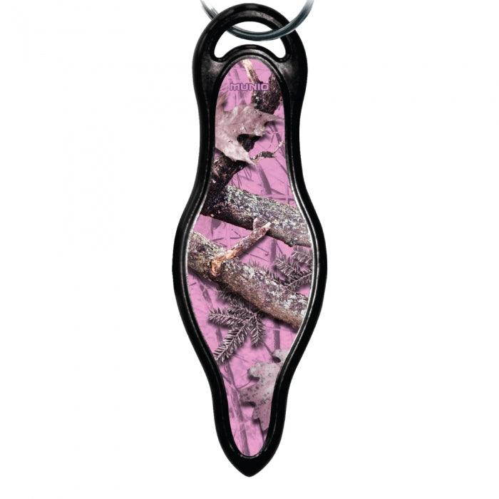 Self defense pink camo key ring key-chain option for both women and men personal protection.