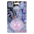 Pink furball alarm with packaging. Excellent for your protection.