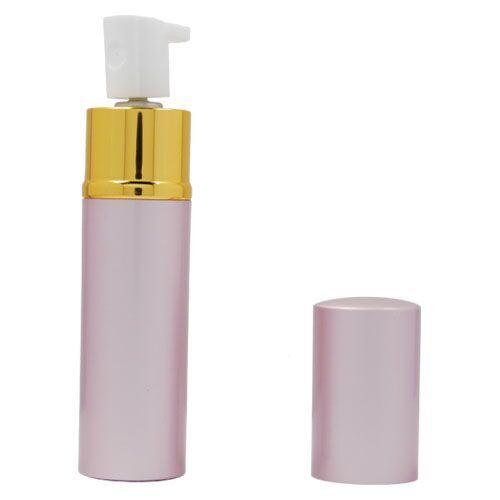 Personal protection option for women pink lipstick pepper sprays.